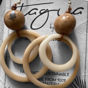 Tagua earrings